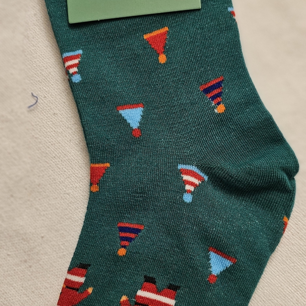 Womens Christmas Crew Socks